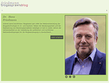 Tablet Screenshot of friedmann-biogaspraxis.com